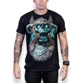 Viking Ragnarok Skull T-shirt, Adult