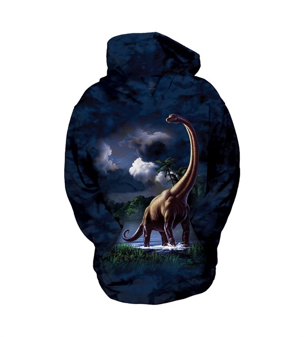 Brachiosaur child hoodie, Medium