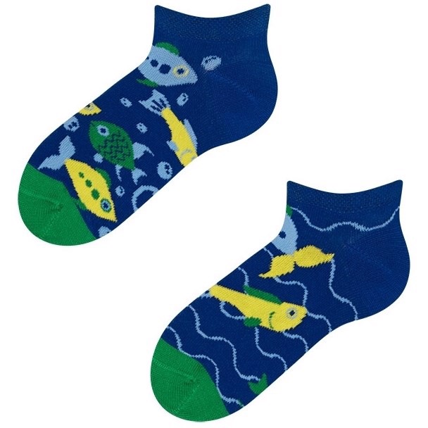 Good Mood kids low socks - AQUARIUM FISH