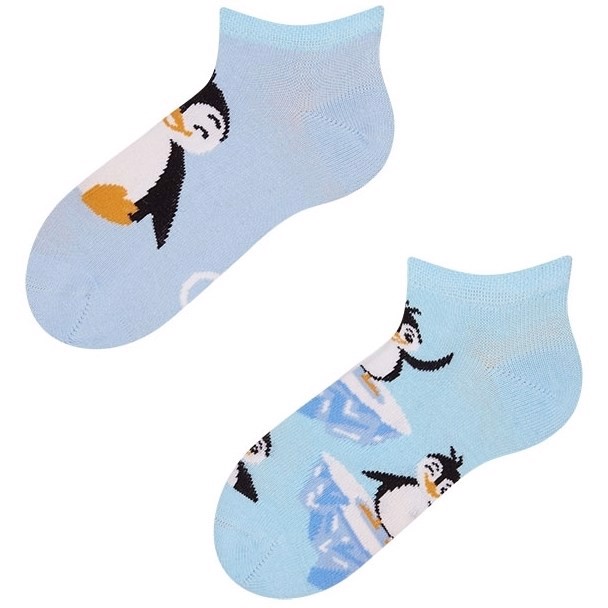Good Mood kids low socks - HAPPY PENGUIN