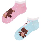 Good Mood kids low socks - TEDDY BEAR