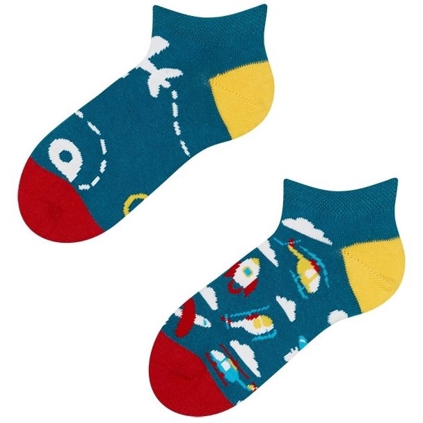 Good Mood kids low socks - PLANES