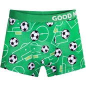 Good Mood Boys Fitted Trunks - FOOTBALL, size 6-8 years