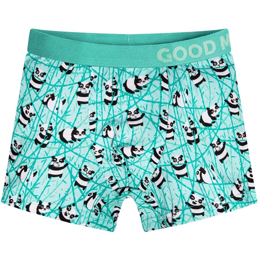Good Mood Boys Fitted Trunks - PANDA