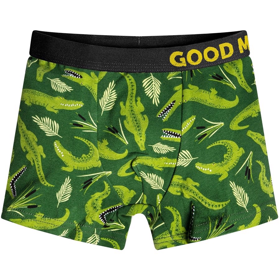 Good Mood Boys Fitted Trunks - CROCODILE, size 4-6 years