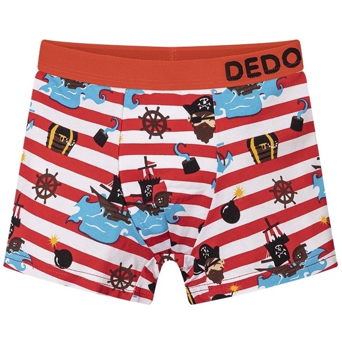 Good Mood Boys Fitted Trunks - PIRATE
