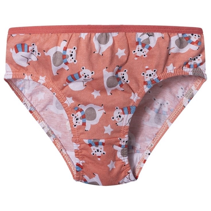 Good Mood Girls Briefs - POLAR BEAR WITH SCARF