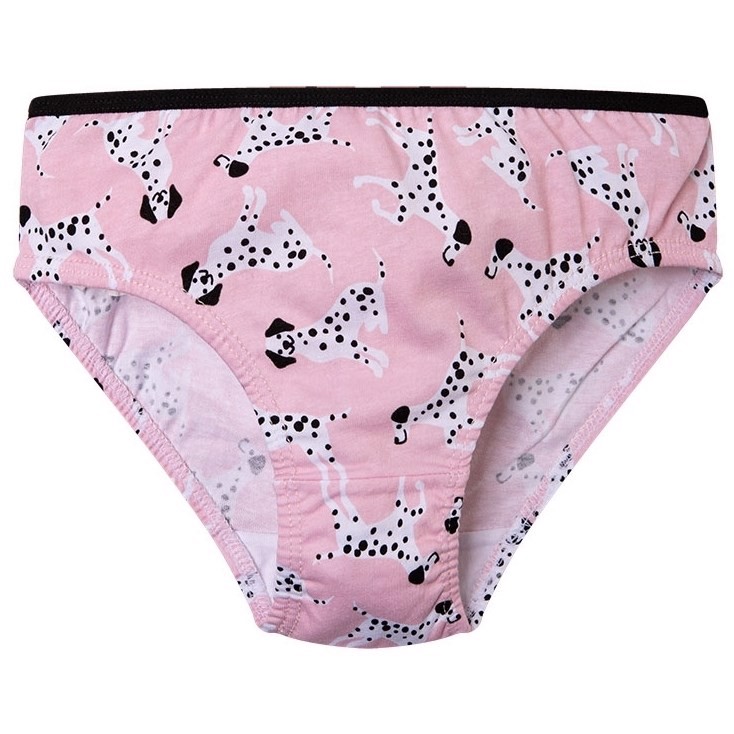 Good Mood Girls Briefs - PINK DALMATIANS, size 2-4 years