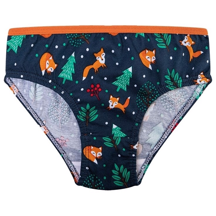Good Mood Girls Briefs - RED FOX
