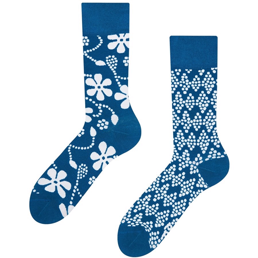 Good Mood adult bamboo socks - BLUEPRINT