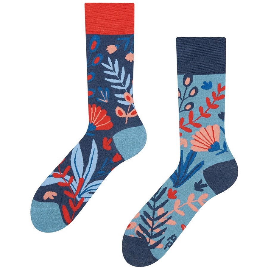 Good Mood adult bamboo socks - CORAL
