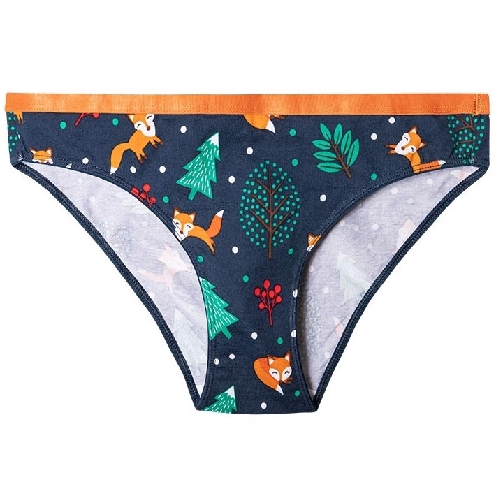 Good Mood Womens Briefs - RED FOX
