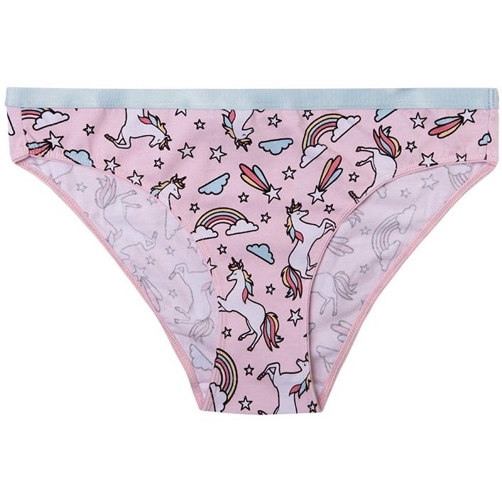Good Mood Womens Briefs - RAINBOW UNICORN