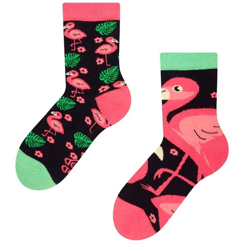 Good Mood kids socks - FLAMINGO, size 31-34