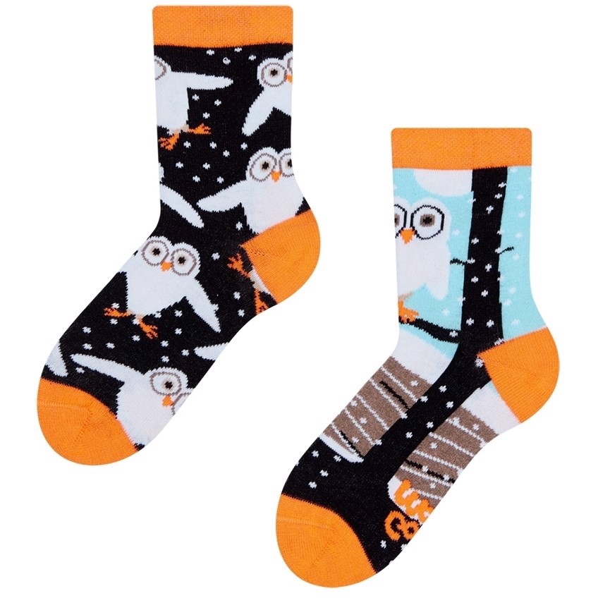 Good Mood kids socks - OWLS, size 27-30