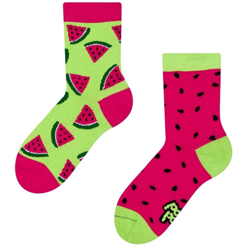 Good Mood kids socks - WATERMELON, size 31-34