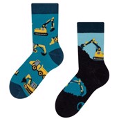 Good Mood kids socks - EXCAVATOR, size 23-26