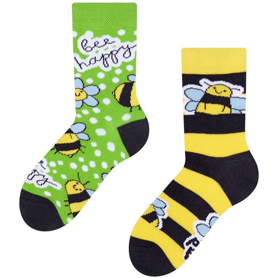 Good Mood kids socks - BEE HAPPY, size 23-26