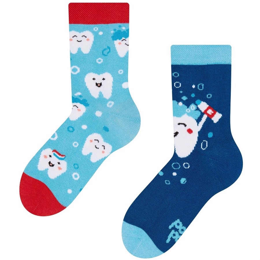 Good Mood kids socks - CLEAN TEETH, size 23-26