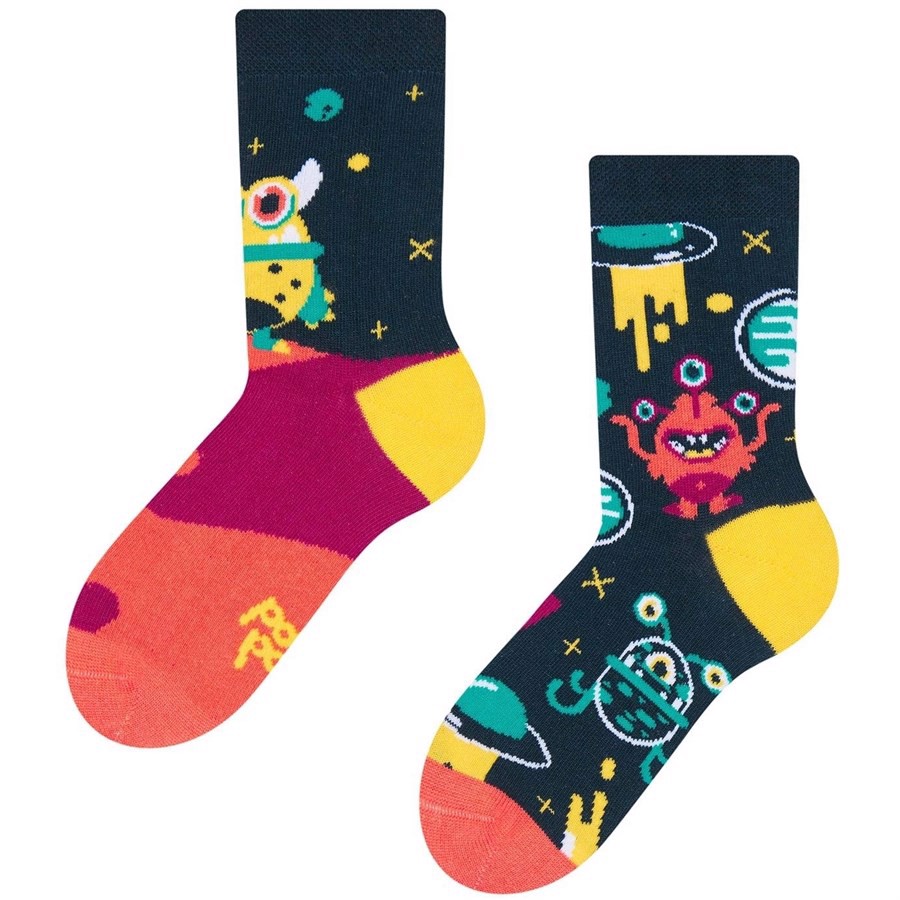 Good Mood kids socks - ALIENS, size 27-30