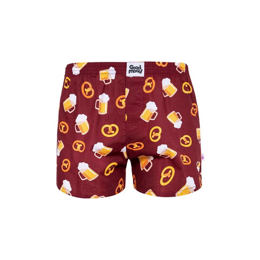 Good Mood Mens Loose Boxers - BEER