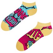 Good Mood adult low socks - COMICS, size 39-42