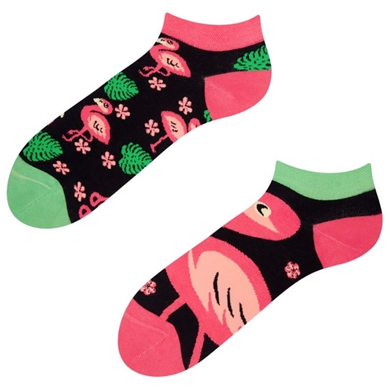 Good Mood adult low socks - FLAMINGO
