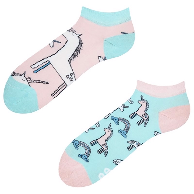 Good Mood adult low socks - UNICORN