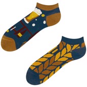 Good Mood adult low socks - BEER TIME, size 43-46