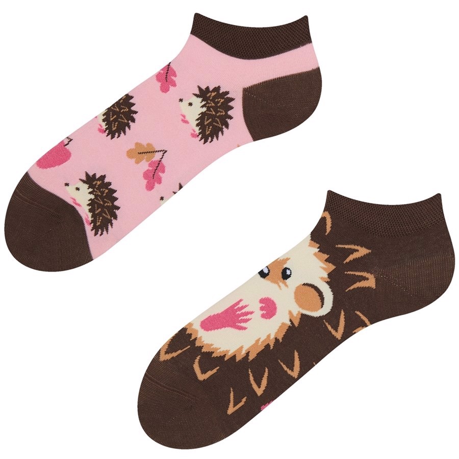 Good Mood adult low socks - HEDGEHOG