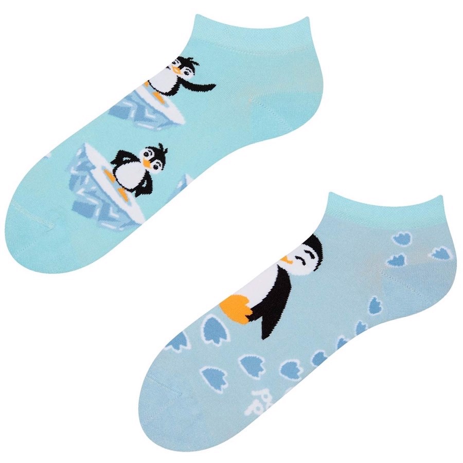 Good Mood adult low socks - HAPPY PENGUIN