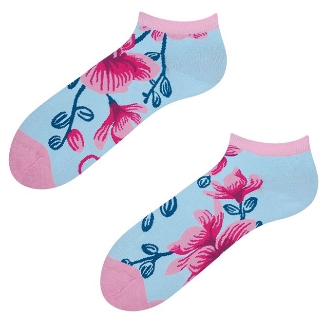 Good Mood adult low socks - ORCHID, size 43-46