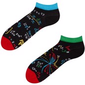 Good Mood adult low socks - MATHEMATICS, size 39-42