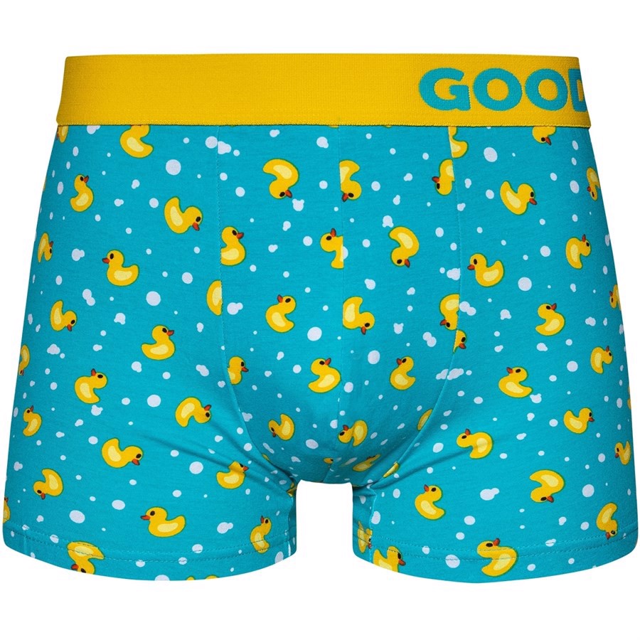 Good Mood Mens Fitted Trunks - DUCKS
