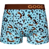 Good Mood Mens Fitted Trunks - DACHSHUND