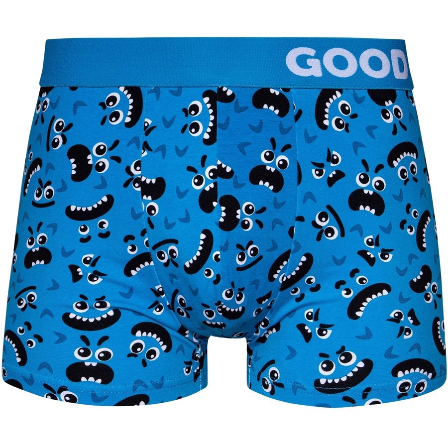 Good Mood Mens Fitted Trunks - MONSTER