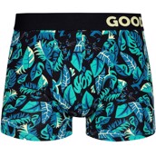 Good Mood Mens Fitted Trunks - NIGHT PANTHER