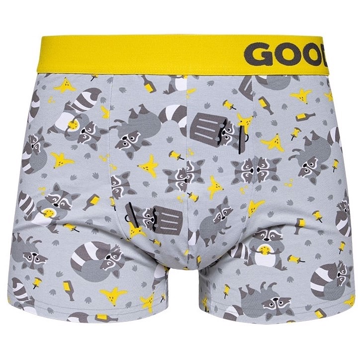 Good Mood Mens Fitted Trunks - RACOON