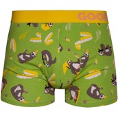 Good Mood Mens Fitted Trunks - PARTY SLOTH
