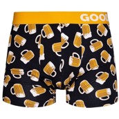 Good Mood Mens Fitted Trunks - DRAFT BEER