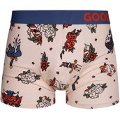Good Mood Mens Fitted Trunks - OLD SCHOOL TATTOO