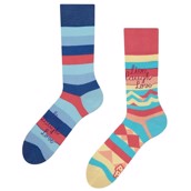 Good Mood adult socks - LIVE LOVE LAUGH