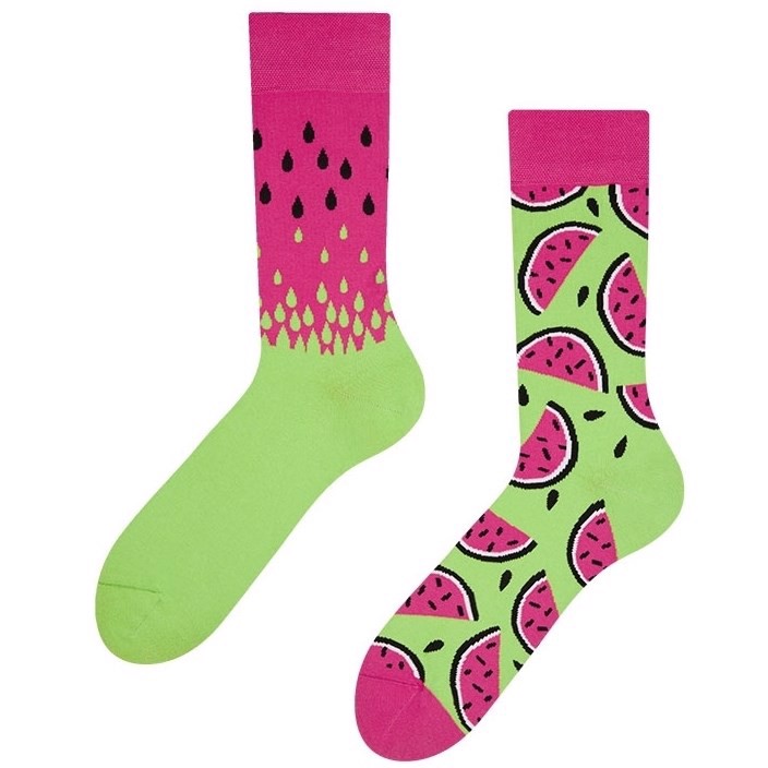 Good Mood adult socks - JUICY WATERMELON, size 43-46