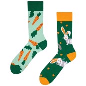 Good Mood adult socks - RABBIT AND CARROT