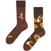 Good Mood adult socks - SQUIRRELS, size 39-42