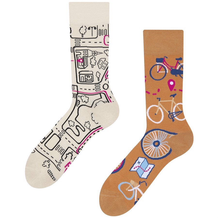 Good Mood adult socks - CITY BIKE
