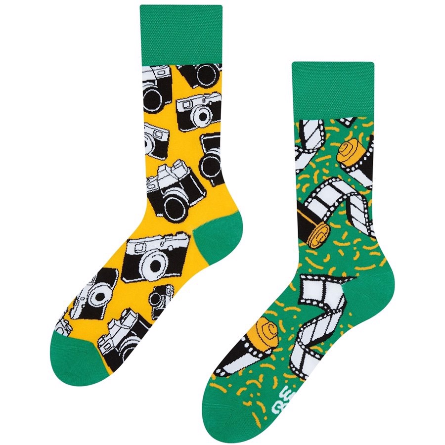 Good Mood adult socks - CAMERA, size 39-42