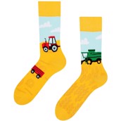 Good Mood adult socks - TRACTOR, size 39-42