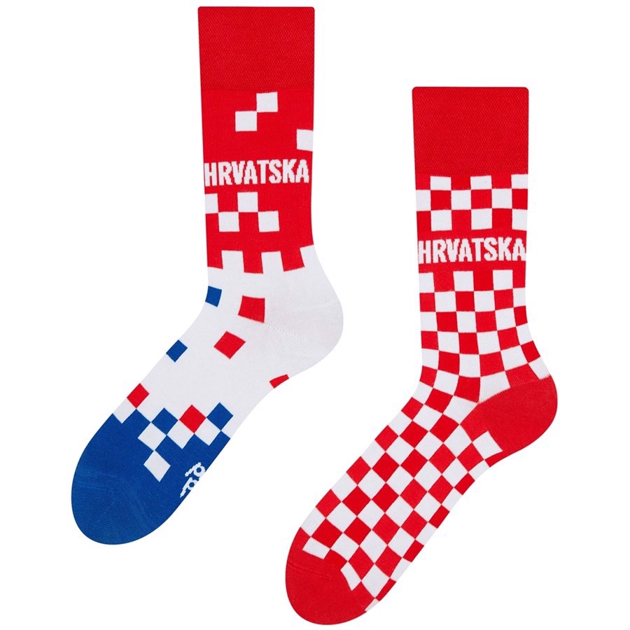 Good Mood adult socks - CROATIA