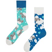 Good Mood adult socks - SHEEP & CLOUDS